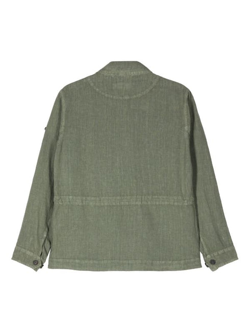 four-pockets linen shirt